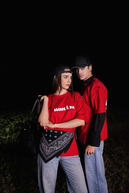 Ladder on the edge T-shirt 