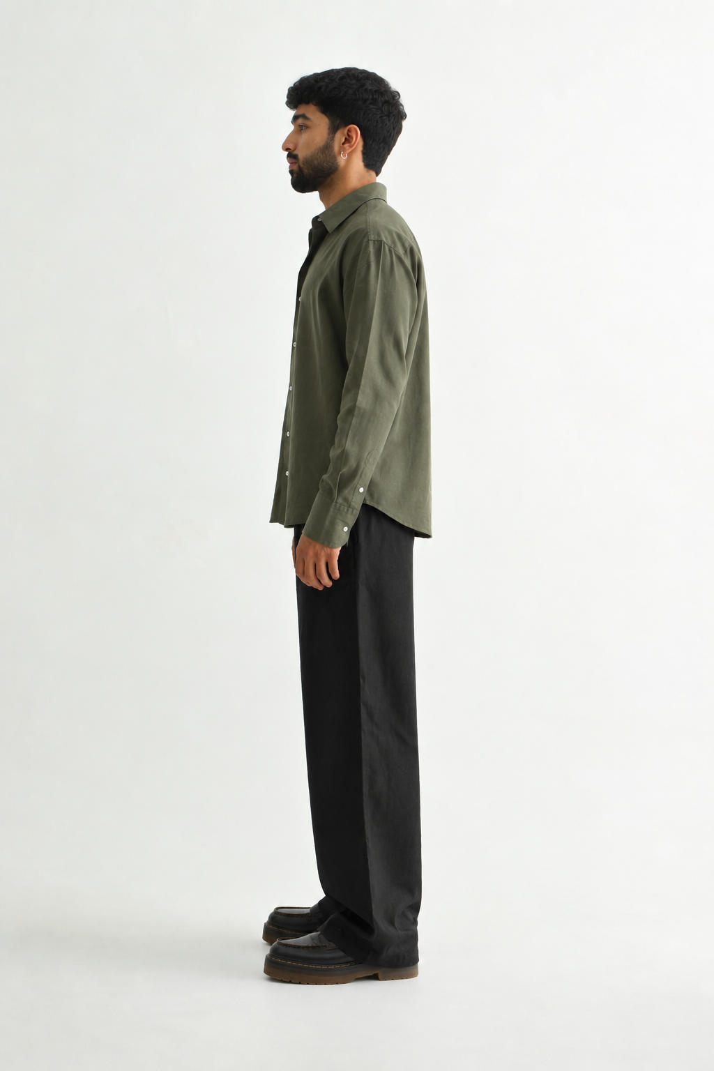Olive & Black Linen Set-thumbmail-3
