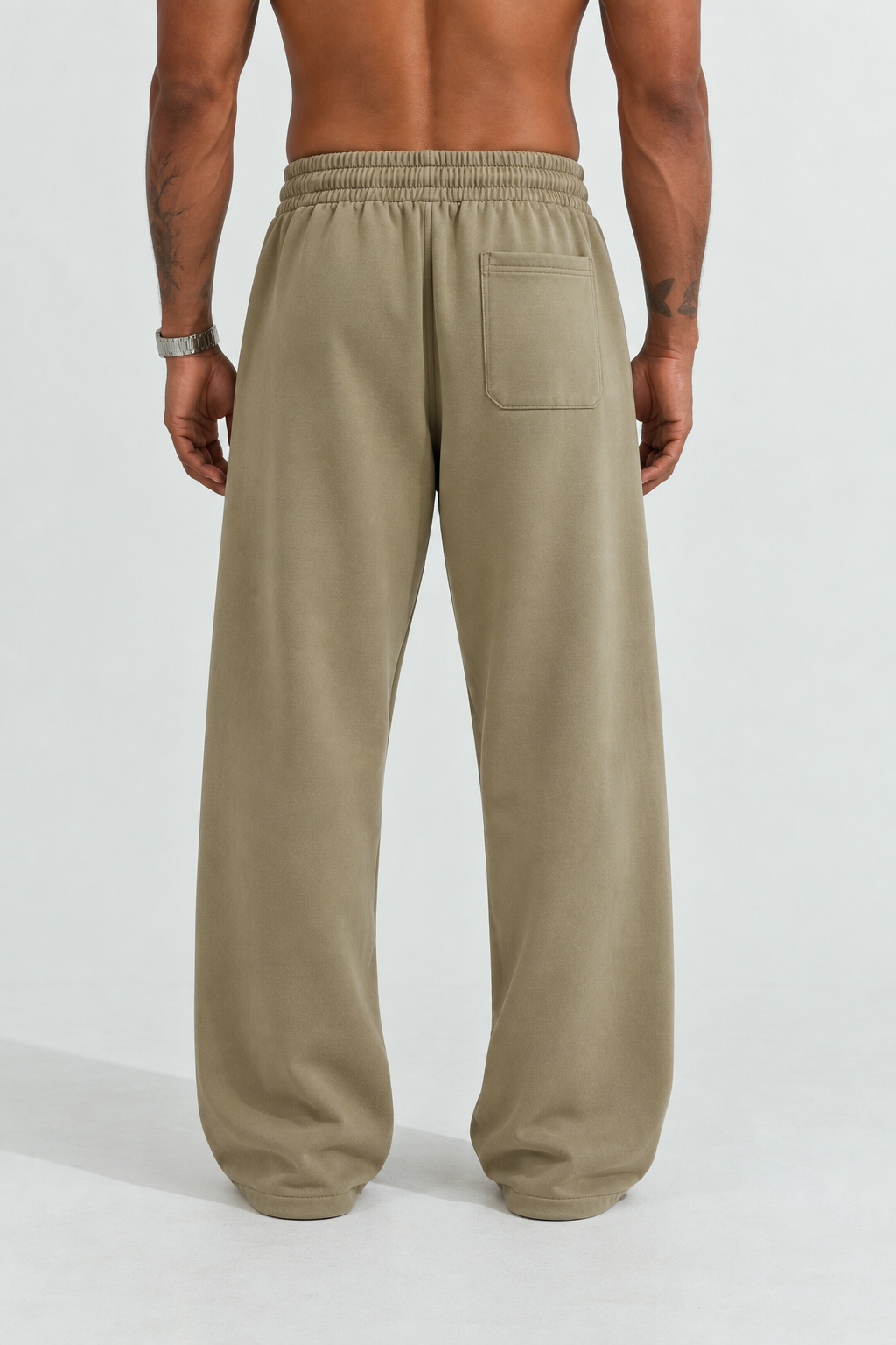 SAND MOTION SWEATPANT (BEIGE)-thumbmail-4
