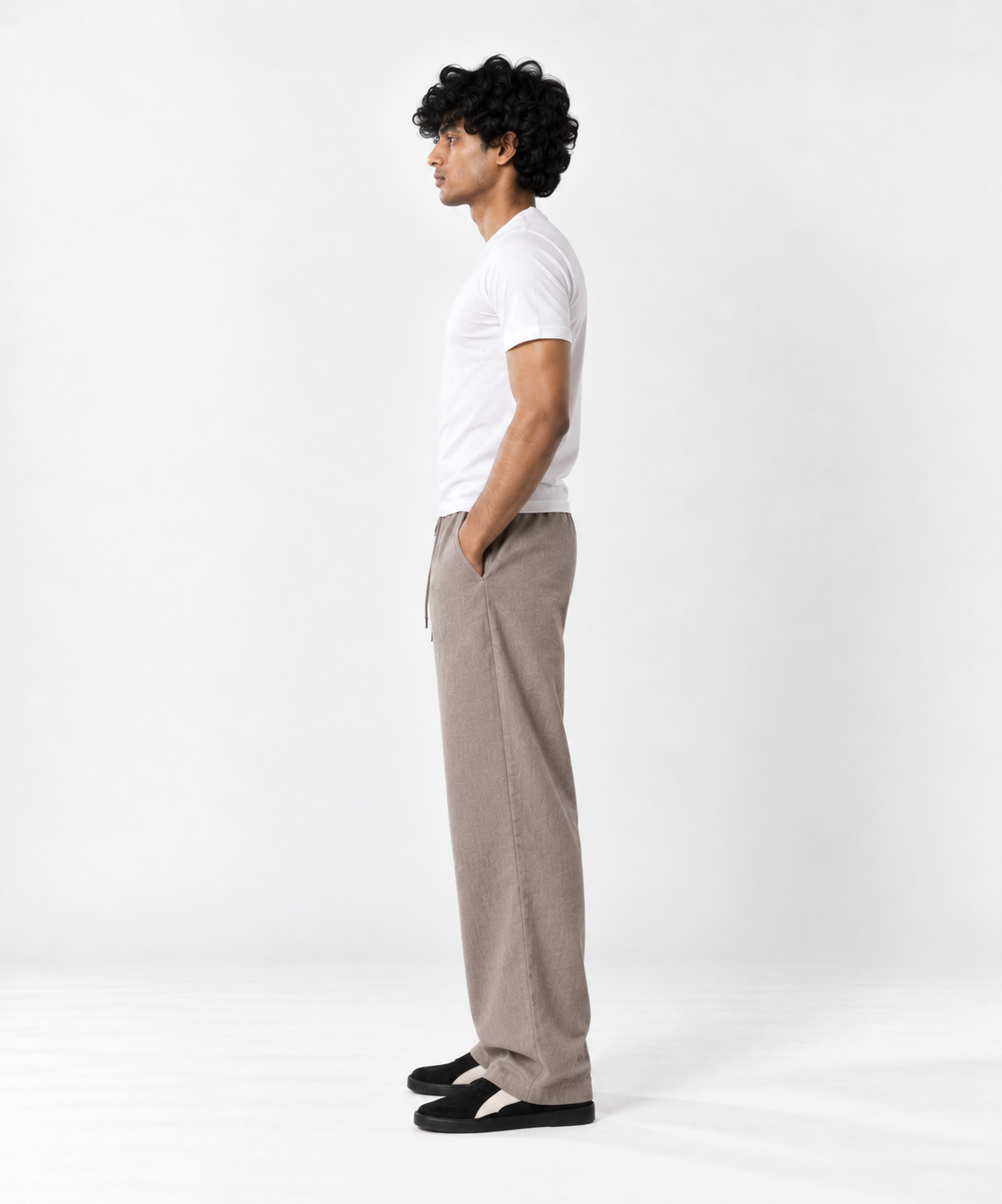 Stone Grey Pull On Linen Pants-thumbmail-3